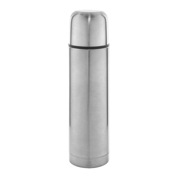 Bouteille isotherme personnalisable double paroi en acier inoxydable recyclé 500 ml Bouteille isotherme personnalisable double paroi en acier inoxydable recyclé 500 ml