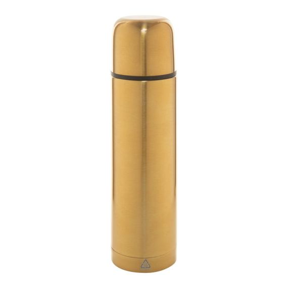 Bouteille isotherme personnalisable double paroi en acier inoxydable recyclé 500 ml Bouteille isotherme personnalisable double paroi en acier inoxydable recyclé 500 ml