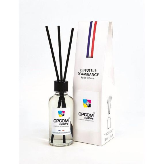 Diffuseur bâtonnets personnalisable fabriqué en France 50 ml Diffuseur bâtonnets personnalisable fabriqué en France 50 ml