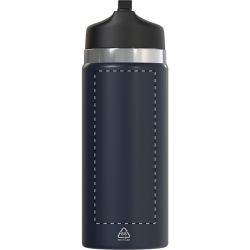 Bouteille isotherme personnalisée double paroi acier inoxydable recyclé avec paille 500 ml Bouteille isotherme personnalisée double paroi acier inoxydable recyclé avec paille 500 ml