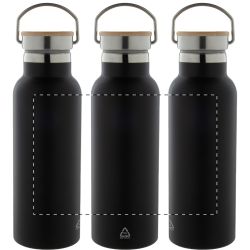 Bouteille isotherme personnalisée double paroi en acier inoxydable recyclé 500 ml Bouteille isotherme personnalisée double paroi en acier inoxydable recyclé 500 ml
