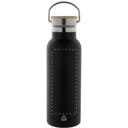 Bouteille isotherme personnalisée double paroi en acier inoxydable recyclé 500 ml Bouteille isotherme personnalisée double paroi en acier inoxydable recyclé 500 ml