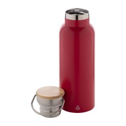 Bouteille isotherme personnalisée double paroi en acier inoxydable recyclé 500 ml Bouteille isotherme personnalisée double paroi en acier inoxydable recyclé 500 ml