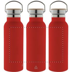 Bouteille isotherme personnalisée double paroi en acier inoxydable recyclé 500 ml Bouteille isotherme personnalisée double paroi en acier inoxydable recyclé 500 ml