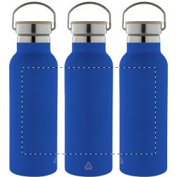 Bouteille isotherme personnalisée double paroi en acier inoxydable recyclé 500 ml Bouteille isotherme personnalisée double paroi en acier inoxydable recyclé 500 ml