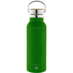 Bouteille isotherme personnalisée double paroi en acier inoxydable recyclé 500 ml Bouteille isotherme personnalisée double paroi en acier inoxydable recyclé 500 ml