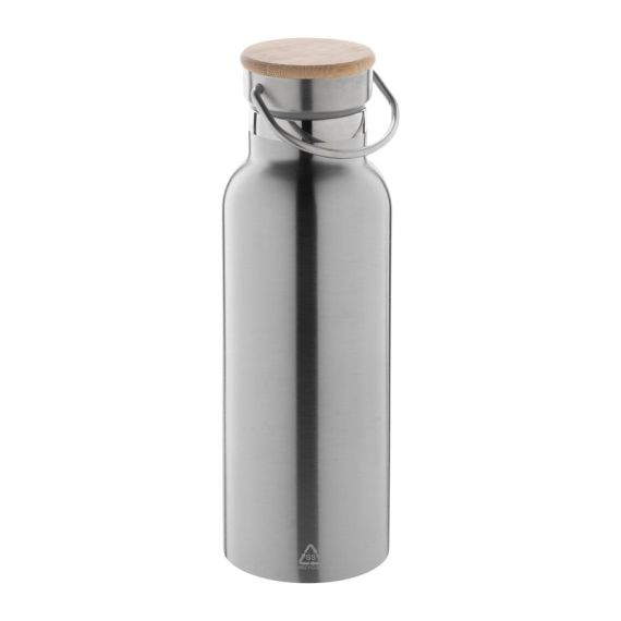 Bouteille isotherme personnalisée double paroi en acier inoxydable recyclé 500 ml Bouteille isotherme personnalisée double paroi en acier inoxydable recyclé 500 ml