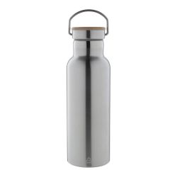 Bouteille isotherme personnalisée double paroi en acier inoxydable recyclé 500 ml Bouteille isotherme personnalisée double paroi en acier inoxydable recyclé 500 ml
