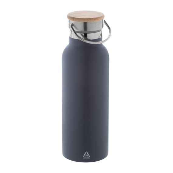 Bouteille isotherme personnalisée double paroi en acier inoxydable recyclé 500 ml Bouteille isotherme personnalisée double paroi en acier inoxydable recyclé 500 ml