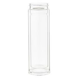 Thermos personnalisé isotherme double paroi en verre avec infuseur Thermos personnalisé isotherme double paroi en verre avec infuseur