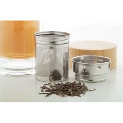 Thermos personnalisé isotherme double paroi en verre avec infuseur Thermos personnalisé isotherme double paroi en verre avec infuseur