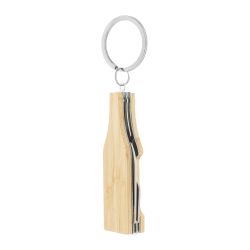 Porte-clés personnalisable bambou en forme de bouteille multi fonctions Porte-clés personnalisable bambou en forme de bouteille multi fonctions