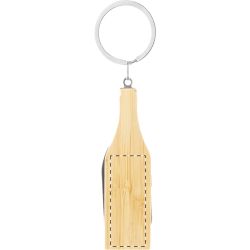 Porte-clés personnalisable bambou en forme de bouteille multi fonctions Porte-clés personnalisable bambou en forme de bouteille multi fonctions