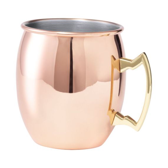 Mug à cocktail personnalisable Mosco Mule en acier inoxydable cuivré Mug à cocktail personnalisable Mosco Mule en acier inoxydable cuivré