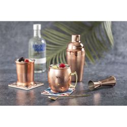 Mug à cocktail personnalisable Mosco Mule en acier inoxydable cuivré Mug à cocktail personnalisable Mosco Mule en acier inoxydable cuivré