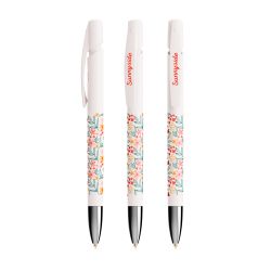 Stylo publicitaire BIC® Media Clic Advance ballpen section métallique 