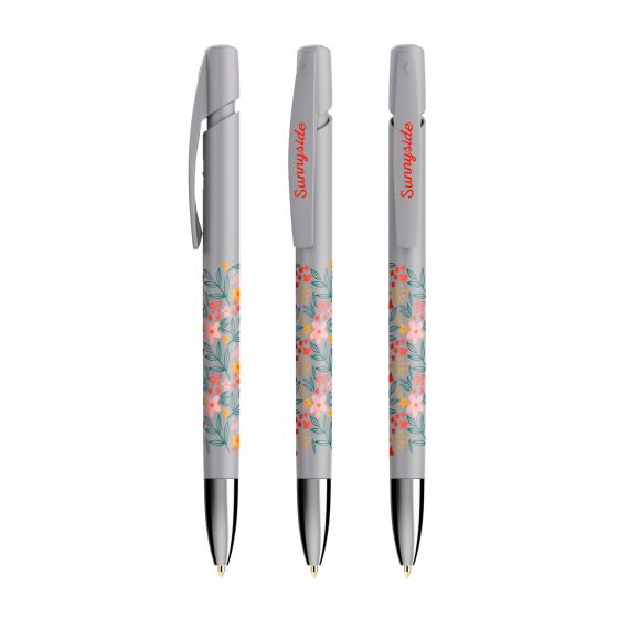Stylo publicitaire BIC® Media Clic Advance ballpen section métallique Stylo publicitaire BIC® Media Clic Advance ballpen section métallique
