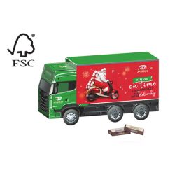 Calendrier de l’Avent personnalisé CAMION Sarotti Truck 225x120x70 mm