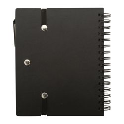 Carnet personnalisé spirale recyclé bloc-notes avec mémos autocollants Carnet personnalisé spirale recyclé bloc-notes avec mémos autocollants
