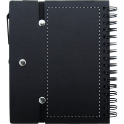 Carnet personnalisé spirale recyclé bloc-notes avec mémos autocollants Carnet personnalisé spirale recyclé bloc-notes avec mémos autocollants