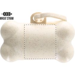 Distributeur personnalisé de sacs pour déjections canines en forme d’os Distributeur personnalisé de sacs pour déjections canines en forme d’os