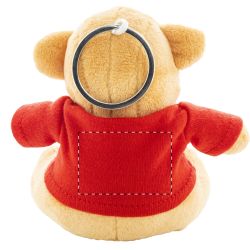 Porte-clés peluche personnalisé Porte-clés peluche personnalisé