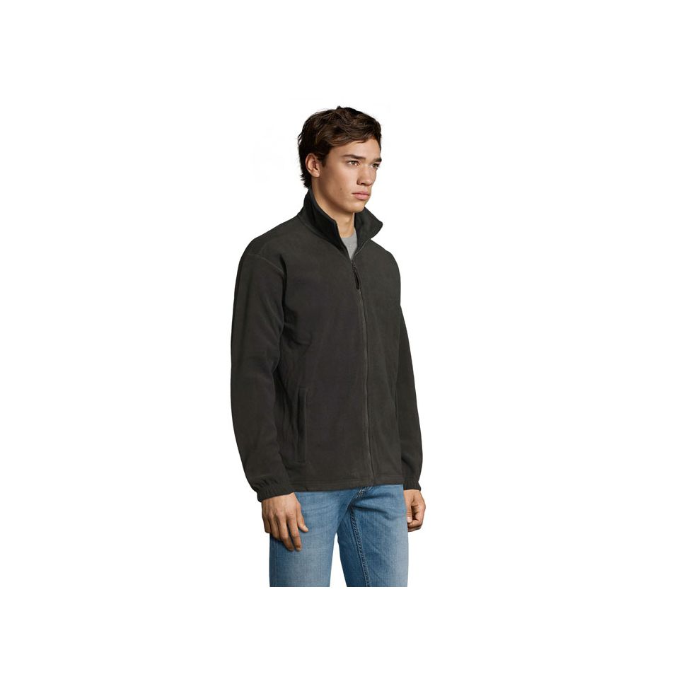 Veste personnalisable polaire Homme fermeture éclair SOL’S 300g/m²