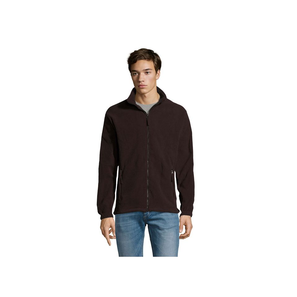 Veste personnalisable polaire Homme fermeture éclair SOL’S 300g/m²