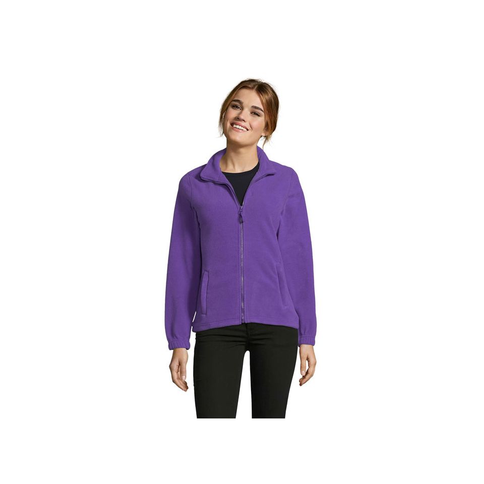 Veste publicitaire Polaire Femme fermeture éclair SOL’S 300g/m²