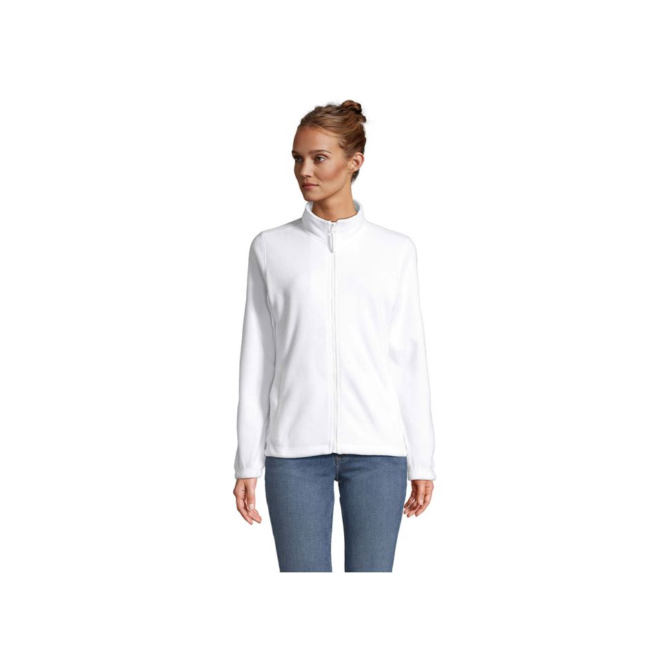 Veste publicitaire Polaire Femme fermeture éclair SOL’S 300g/m²