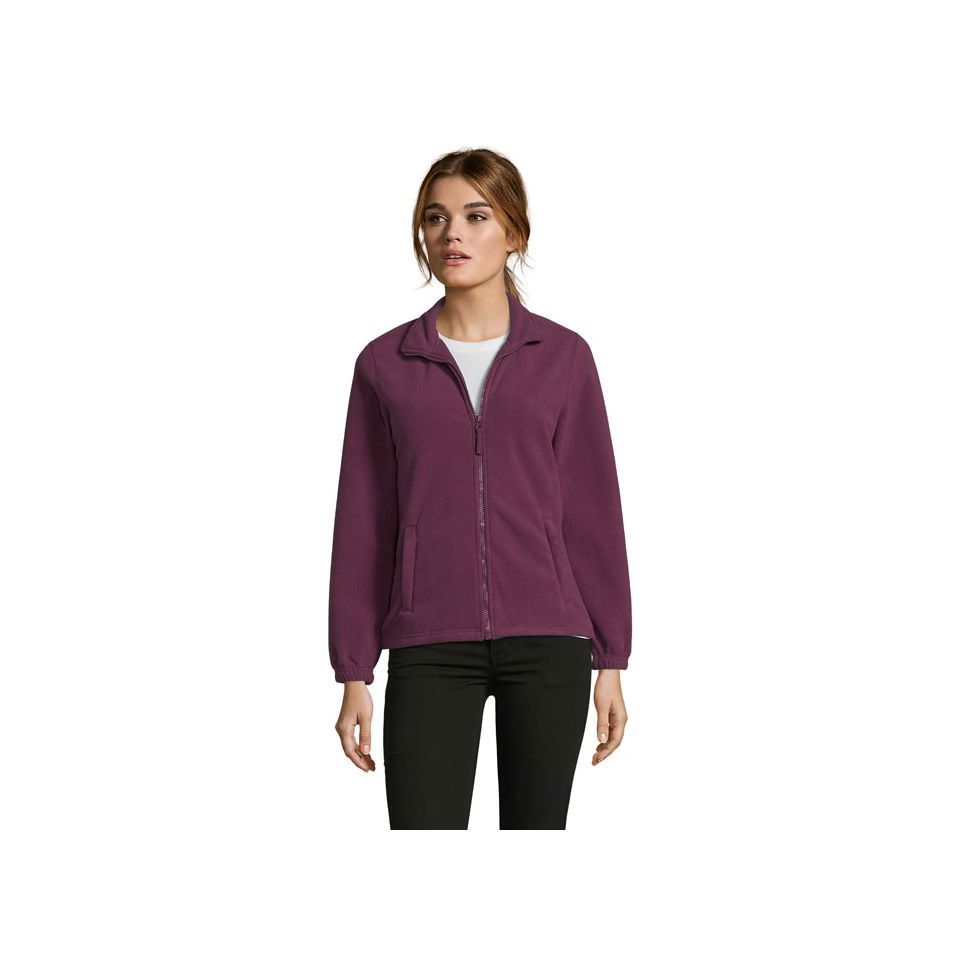 Veste publicitaire Polaire Femme fermeture éclair SOL’S 300g/m²