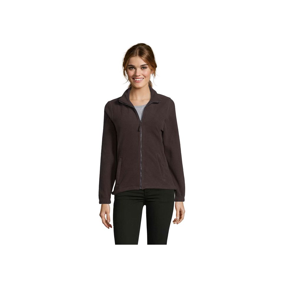 Veste publicitaire Polaire Femme fermeture éclair SOL’S 300g/m²