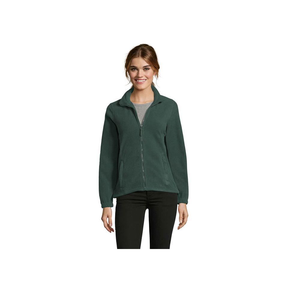 Veste publicitaire Polaire Femme fermeture éclair SOL’S 300g/m²