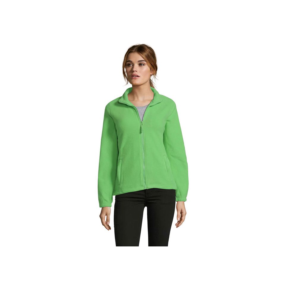 Veste publicitaire Polaire Femme fermeture éclair SOL’S 300g/m²