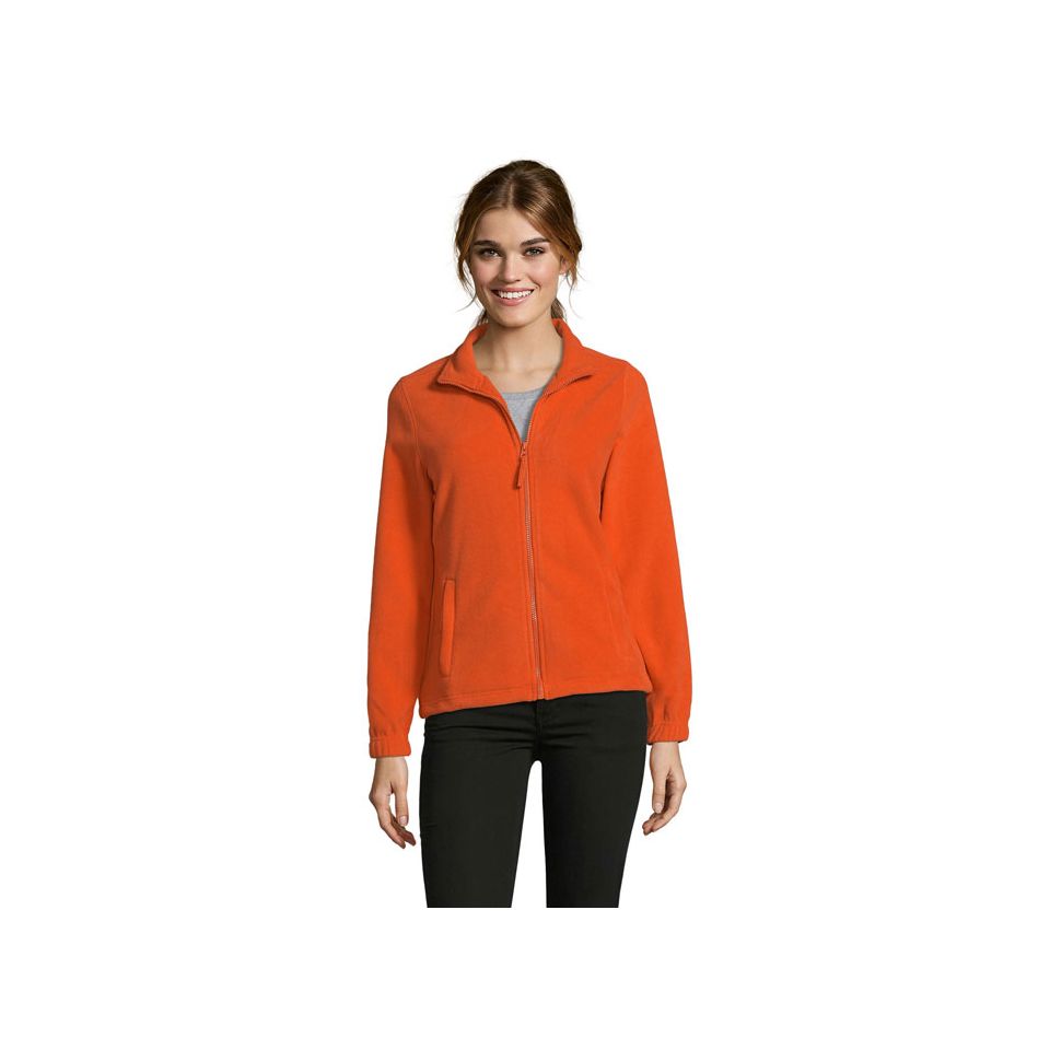 Veste publicitaire Polaire Femme fermeture éclair SOL’S 300g/m²