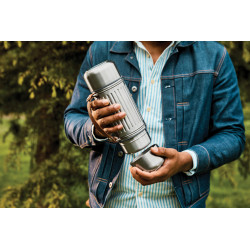 Gourde publicitaire Explorer Duo 1L Black+Blum