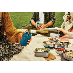 Tasse de voyage publicitaire en verre 340ML Black+Blum