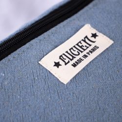 Chèche personnalisé double épaisseur 120/130 gr fabriqué en Europe OEKO TEX