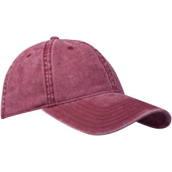 Casquette publicitaire lavée à 6 panneaux Grafton