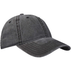 Casquette publicitaire lavée à 6 panneaux Grafton