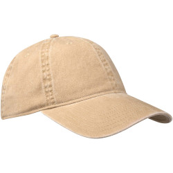 Casquette publicitaire lavée à 6 panneaux Grafton