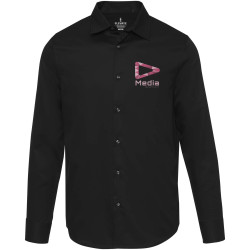 Chemise publicitaire en sergé homme Citrine