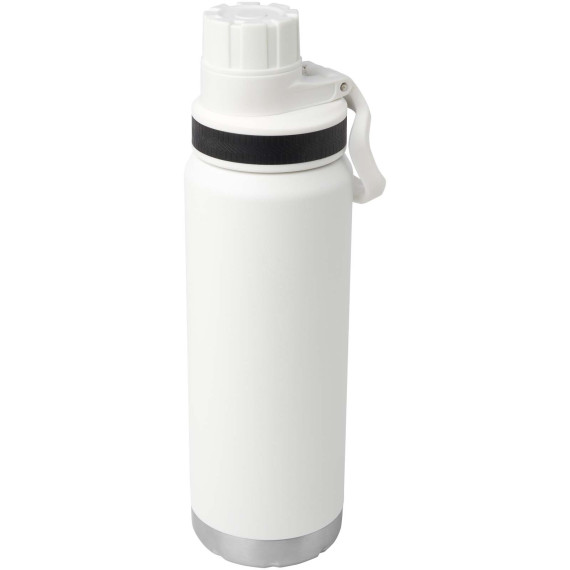 Bouteille publicitaire avec isolation sous vide Fortis de 700 ml en cuivre et acier inoxydable recyclé certifié RCS (compa