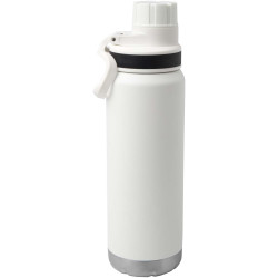 Bouteille publicitaire avec isolation sous vide Fortis de 700 ml en cuivre et acier inoxydable recyclé certifié RCS (compa