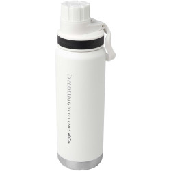 Bouteille publicitaire avec isolation sous vide Fortis de 700 ml en cuivre et acier inoxydable recyclé certifié RCS (compa