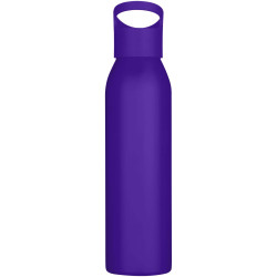 Bouteille publicitaire d’eau Sky de 650 ml en acier inoxydable recyclé certifié RCS à simple paroi