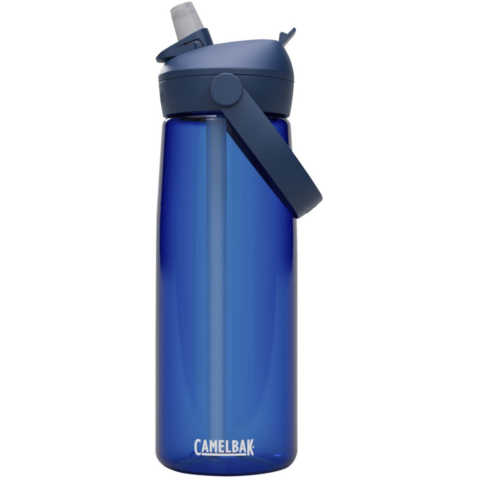 Bouteille publicitaire d’eau avec paille à clapet Camelbak® Thrive Flip de 750 ml Tritan Renew