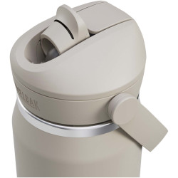 Bouteille publicitaire d’eau en acier inoxydable de 750 ml avec paille à clapet Camelbak® Thrive Flip VSS