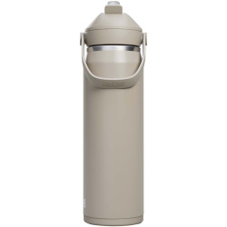 Bouteille publicitaire d’eau en acier inoxydable de 750 ml avec paille à clapet Camelbak® Thrive Flip VSS
