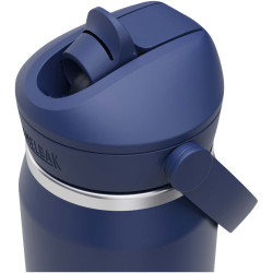 Bouteille publicitaire d’eau en acier inoxydable de 750 ml avec paille à clapet Camelbak® Thrive Flip VSS